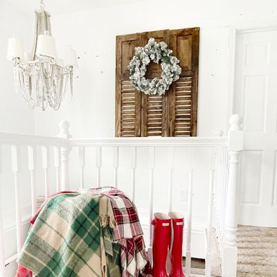 Wood Shutter Wall Decor 48 Inch