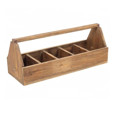 Wooden Handled Tool Box