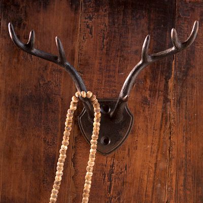 Woodland Farmhouse Antler Wall Hook