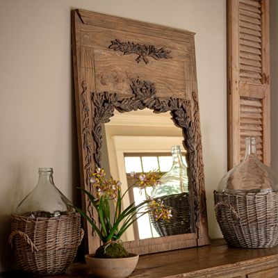 Woodland Hunting Lodge Wall Mirror