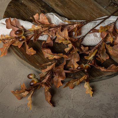 Woodland Oak and Acorn Spray