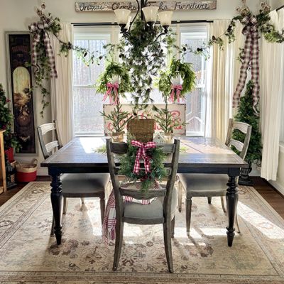 Woodland Pine Candle Ring Wreath