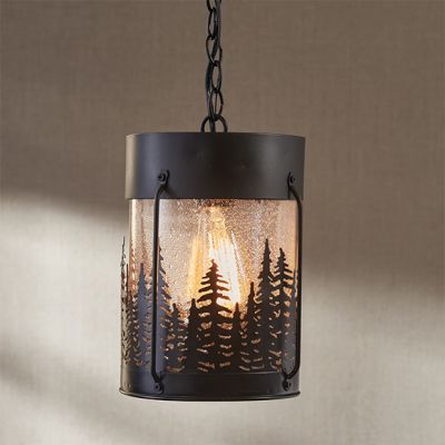 Woodland Tree Tops Pendant Light