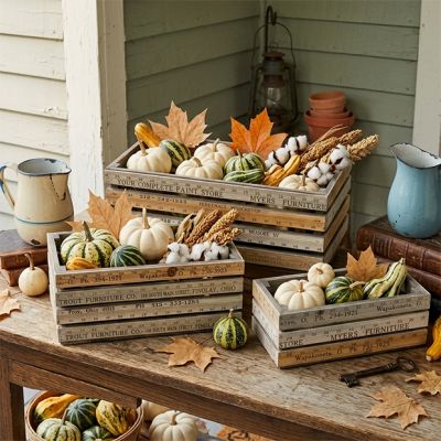 Workshop Ruler Garden Boxes Set of 3