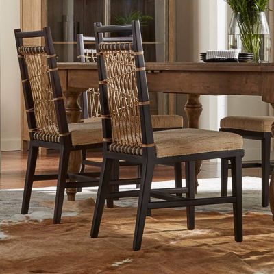 Woven Rope Plantation Dining Chair