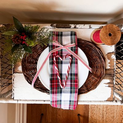 Woven Willow Oval Placemat