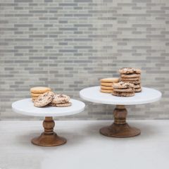 Elegant Marble Cake Stand One of Each