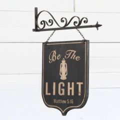 be-the-light-hanging-scripture-sign