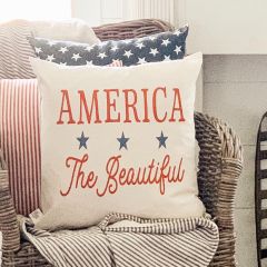 America the Beautiful Accent Pillow Cover