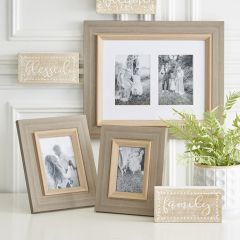 Shades Of Gray Photo Frame Collection Set of 3