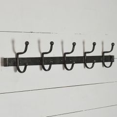 5 Hook Wall Rack