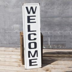 Tin Welcome Wall Sign