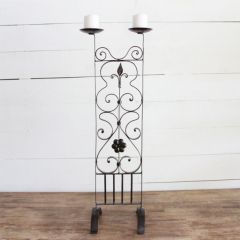 Standing Double Candle Holder
