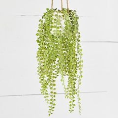 Faux Vines With Hanging Pot