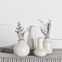 Elegant Ceramic Vases Set of 4
