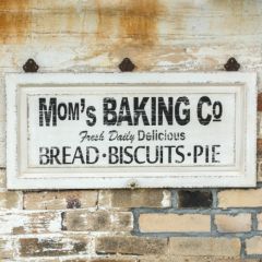 Mom’s Baking Company Sign