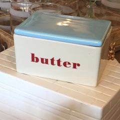 Retro Inspired Butter Dish