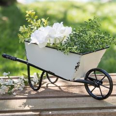 Farmhouse Wheelbarrow Planter