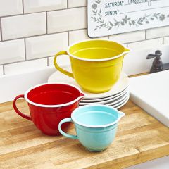 Colorful Measuring Pitcher Collection Set of 3