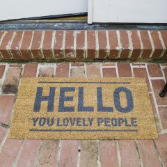 Lovely People Classic Coir Doormat