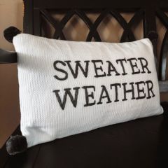Sweater Weather Accent Pillow