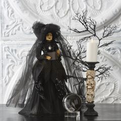 Witch Figure With Veil