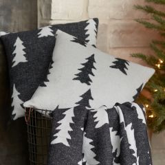 Christmas Tree Pattern Accent Pillows Set of 2