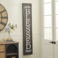 Blessed Vertical Wall Sign