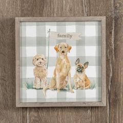 Dog Family Framed Print