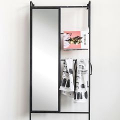 Leaning Display Ladder With Mirror