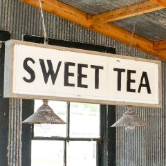 Antique Inspired Sweet Tea Light Fixture