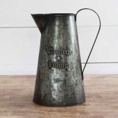 Country Living Water Pitcher Vase
