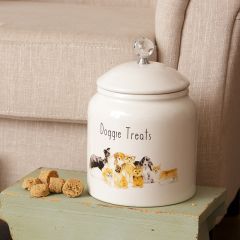 Playful Pups Treat Canister