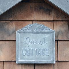 Guest Cottage Tin Sign