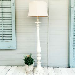 TALL Country Chic Floor Lamp