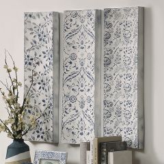 3 Panel Patterned Wall Decor