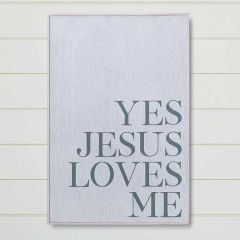 Jesus Loves Me Sign