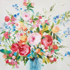 Vibrant Floral Vase Wall Art