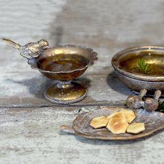 Tiny Bird Accent Dishes Set of 3