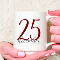 Dec 25 Holiday Coffee Mug