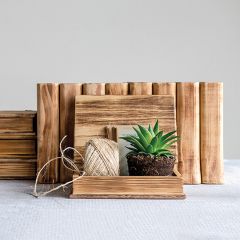 Decorative Wooden Book Box