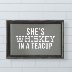 Whiskey In A Teacup Wall Decor