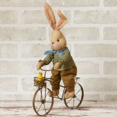 Bunny on a Bicycle Decor