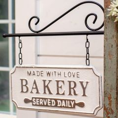 Love Bakery Bracket Sign