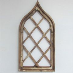 Lattice Panel Cathedral Window Frame