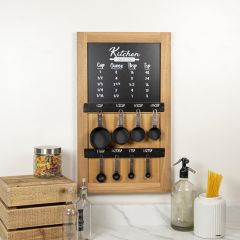 Kitchen Conversion Chart With Measuring Tools
