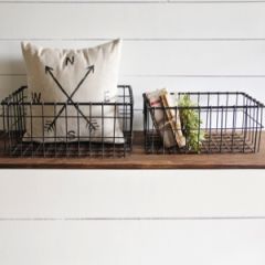 Utility Wire Baskets Set of 2
