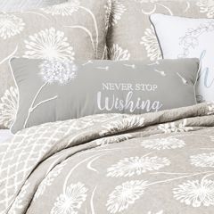 Never Stop Wishing Accent Pillow