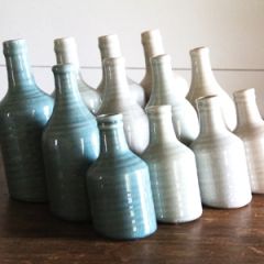Angled Mini Vases Set of 12