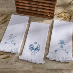 3 Piece Inspirational Farmhouse Dish Towel Set